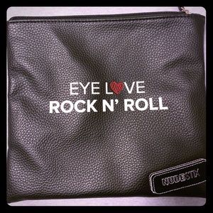Brand new Eye Love Rock N’ Roll makeup bag